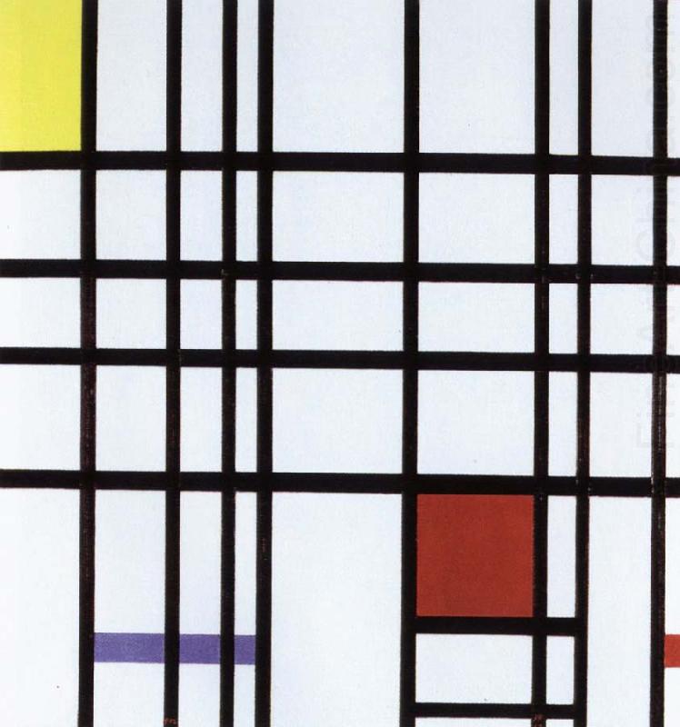 compostition with yellow,blue and red,1937 to 42, Piet Mondrian